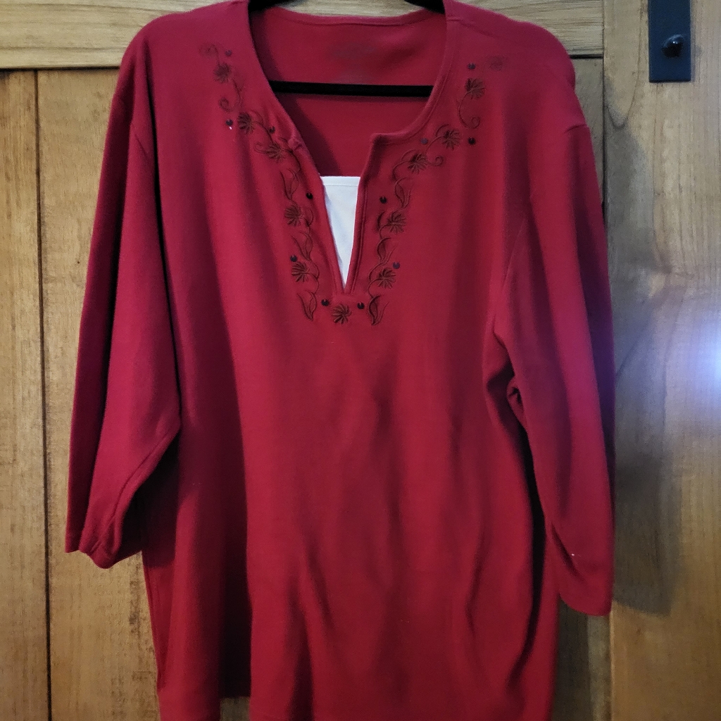 Crystal Kobe Red Top